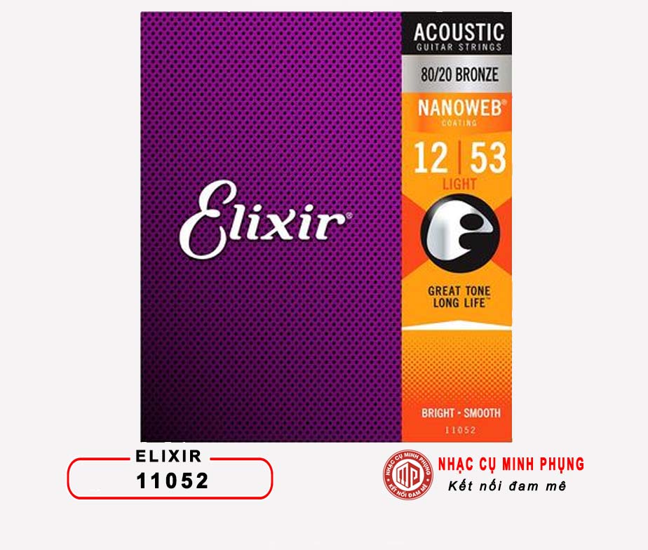 Dây Guitar Acoustic Elixer 11052