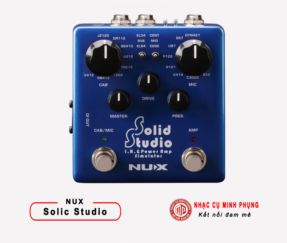 Effect Nux IR & Power Amp Simulator Solid Studio