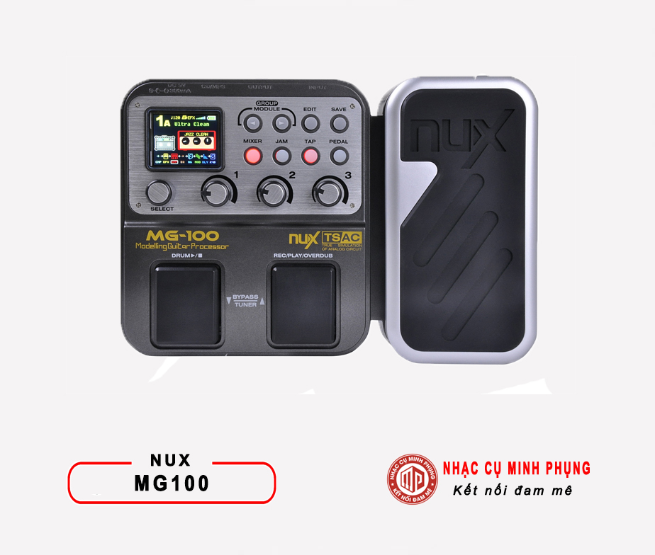 Phơ guitar (Multi Effects) Nux MG100