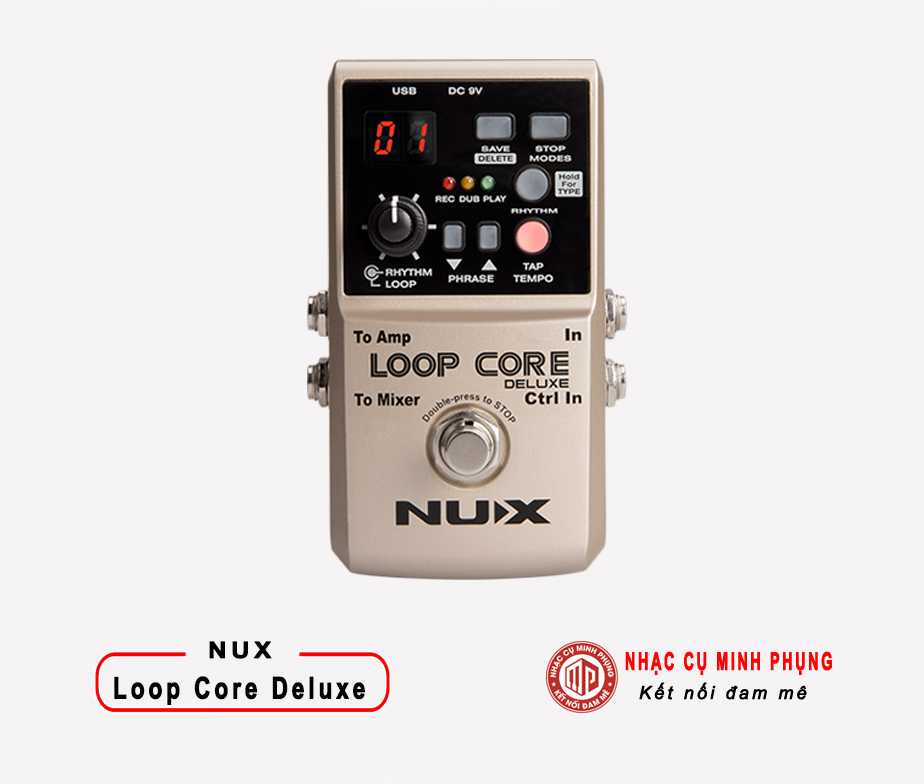Looper Pedal Nux Loop Core Delux