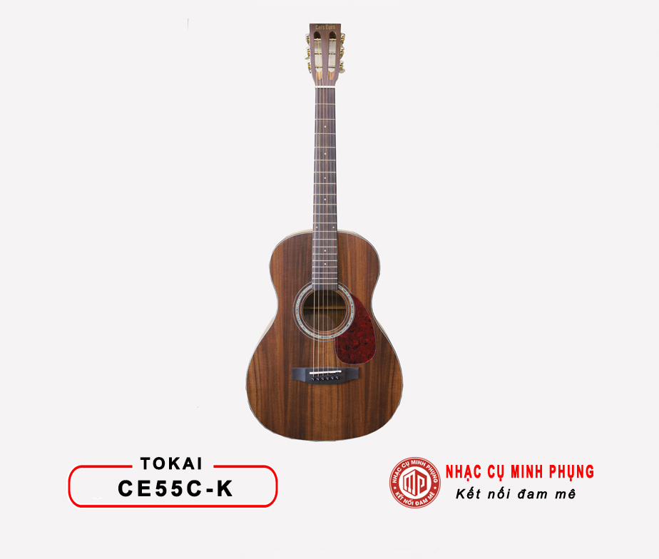 Đàn Guitar Acoustic Tokai CE55C-K