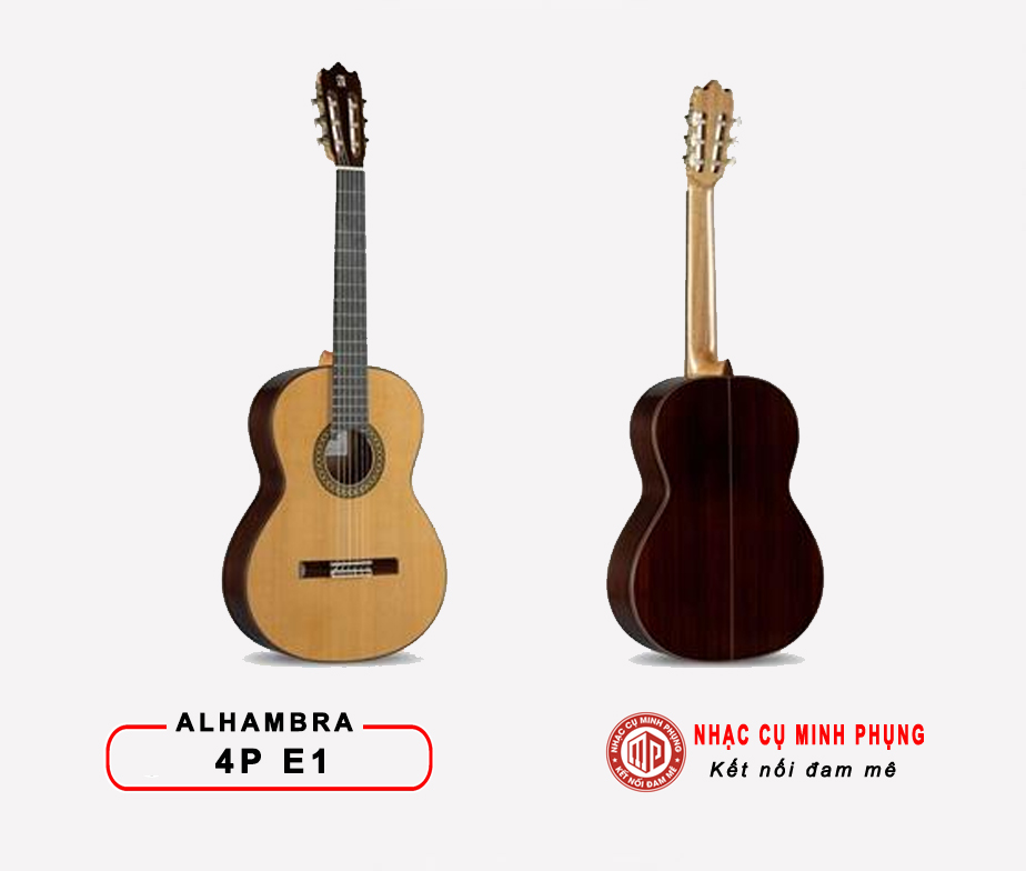 Đàn Guitar Classic Alhambra 4P E1