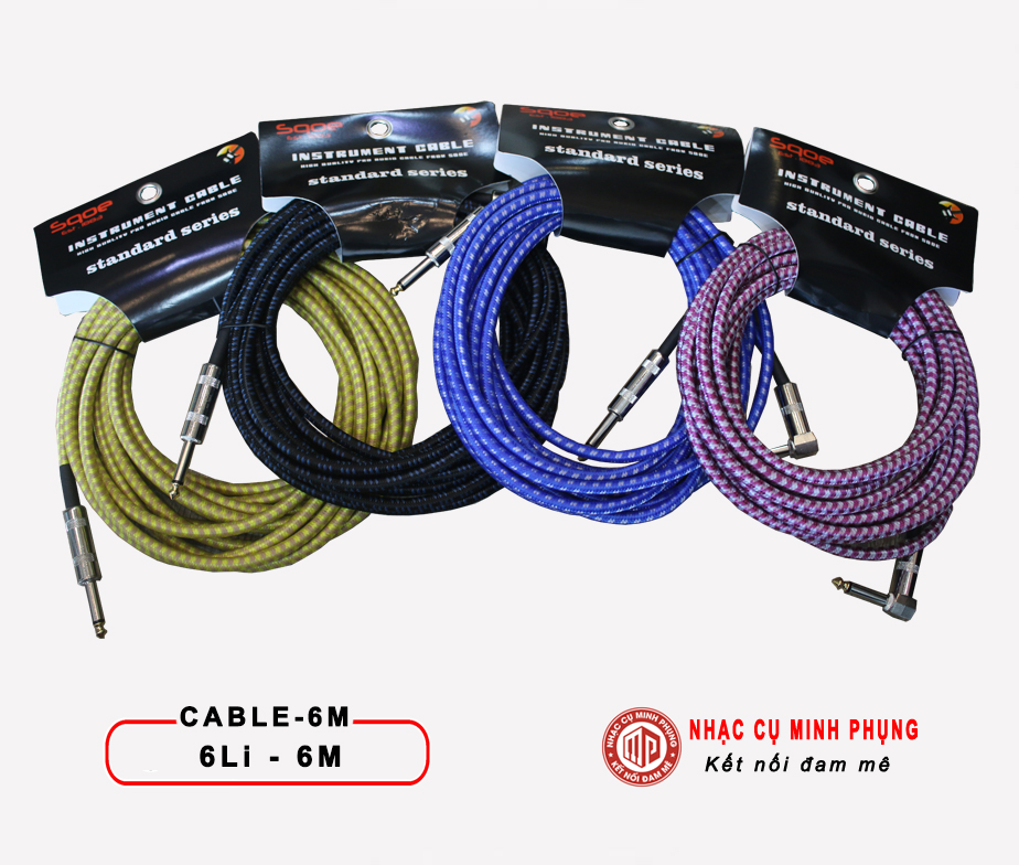 Dây line 6M hai đầu jack 6li