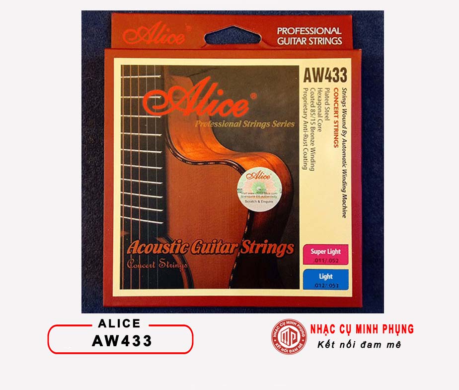 Dây Guitar Acoustic ALICE AW433