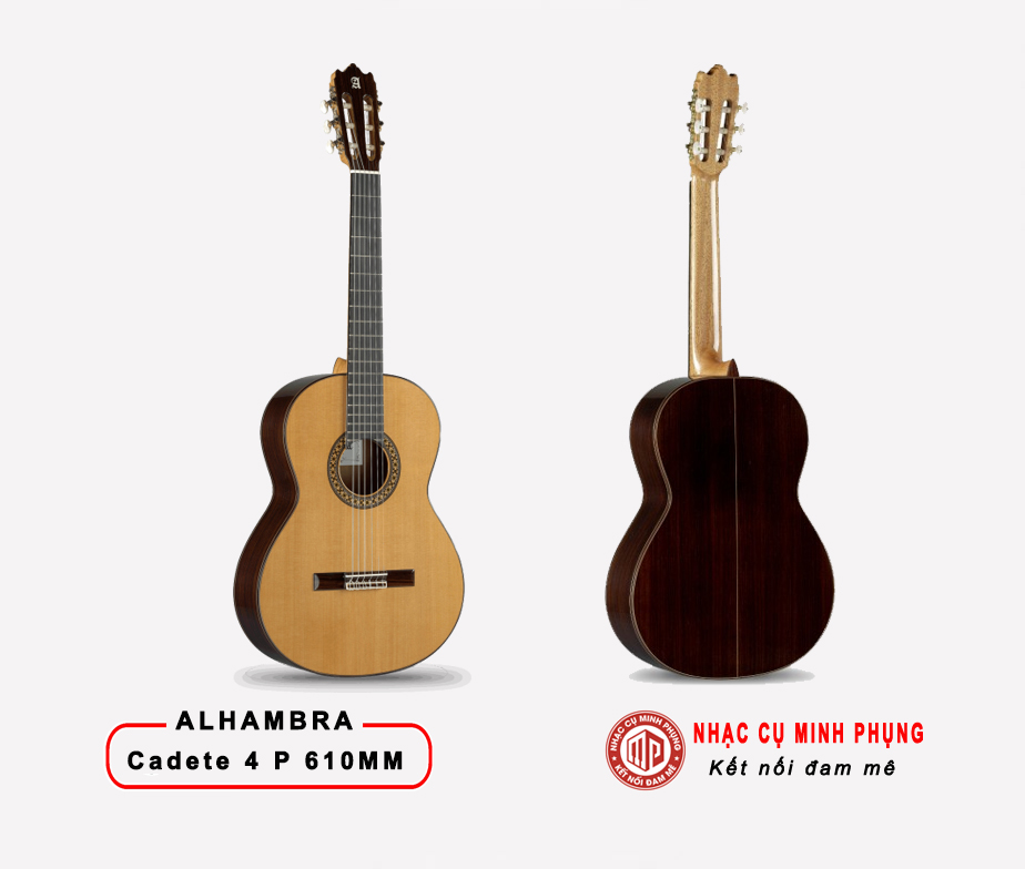 ĐÀN GUITAR CLASSIC ALHAMBRA CADETE 4P 610MM