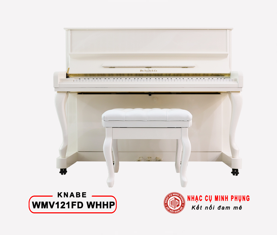 Piano cơ Knabe WMV 121FD (White)
