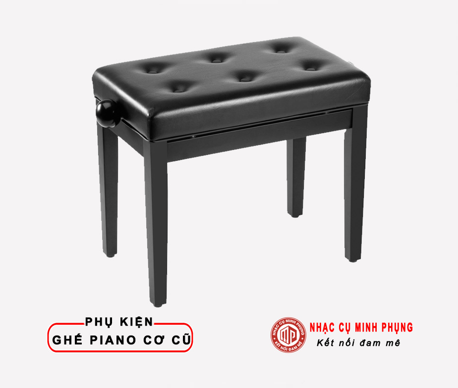 ghế piano cơ tăng đơ 6 lỗ