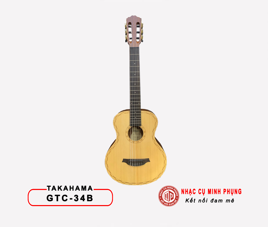 Đàn Guitar Classic Takahama GTC-34B