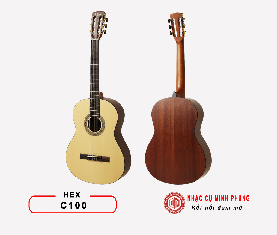 Đàn guitar classic Hex C100M