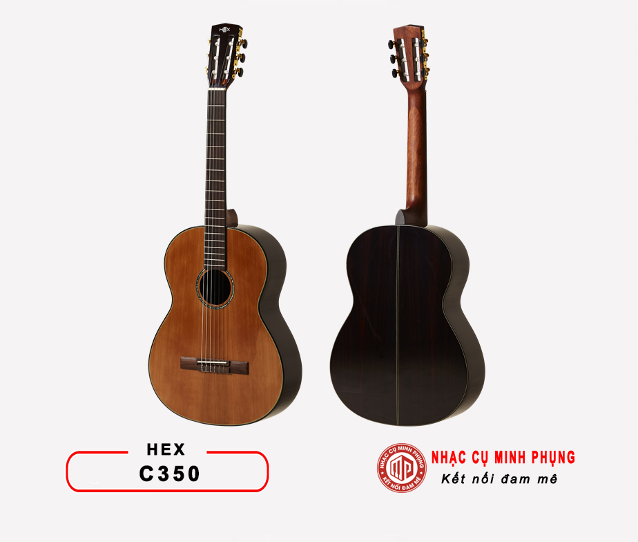 Đàn Guitar Classic Hex C350M