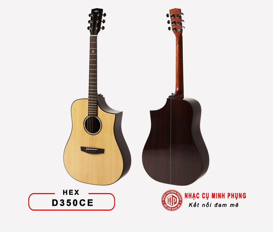 Đàn guitar acoustic Hex D350CE