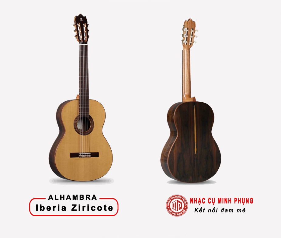 Đàn Guitar Classic Alhambra Iberia Ziricote