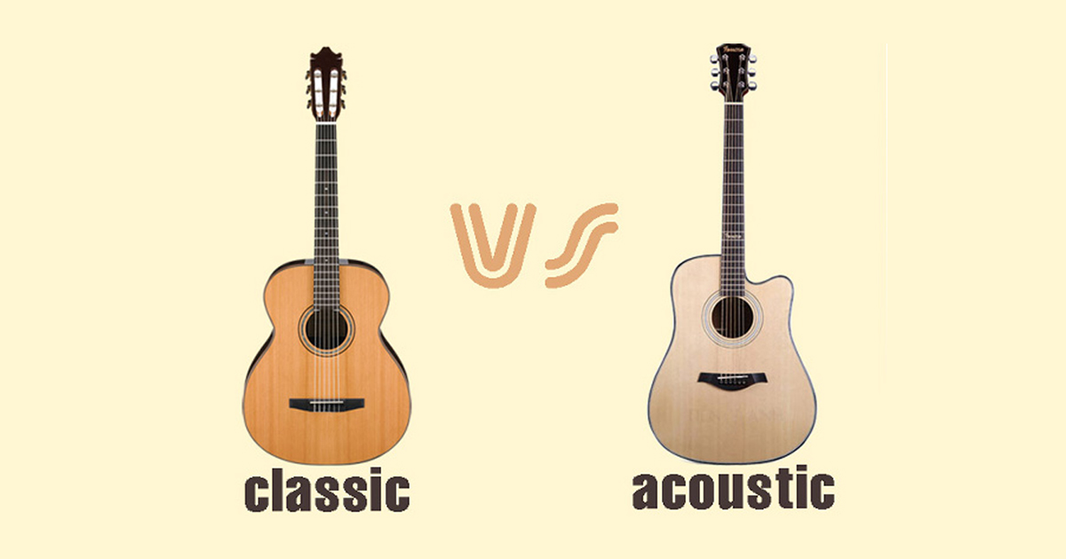 Nên Mua Đàn Guitar Acoustic Cho Người Mới Học Hay Mua Đàn Guitar Classic?
